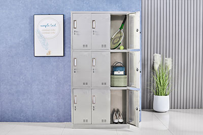 不锈钢更衣柜-YB-e2003